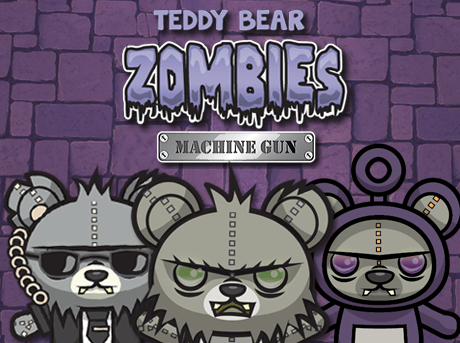 Teddy Bear Zombies: Machine Gun